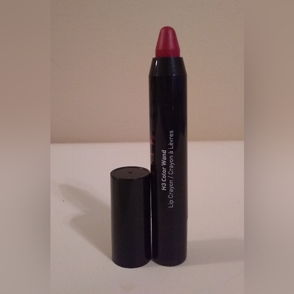 MALLY SET OF 3 H3 COLOR WAND LIP CRAYONS, CHIC CHERRY, POP OF POPPY, POSH PINK - Picture 3 of 5